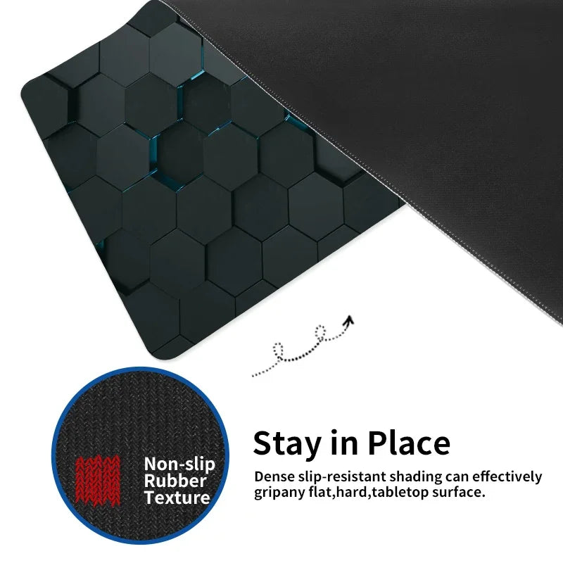 XXL keyboard mouse carpet Large Mouse pad anti-slip rubber gamer mouse mat laptop mousepad desk accessories for office gaming