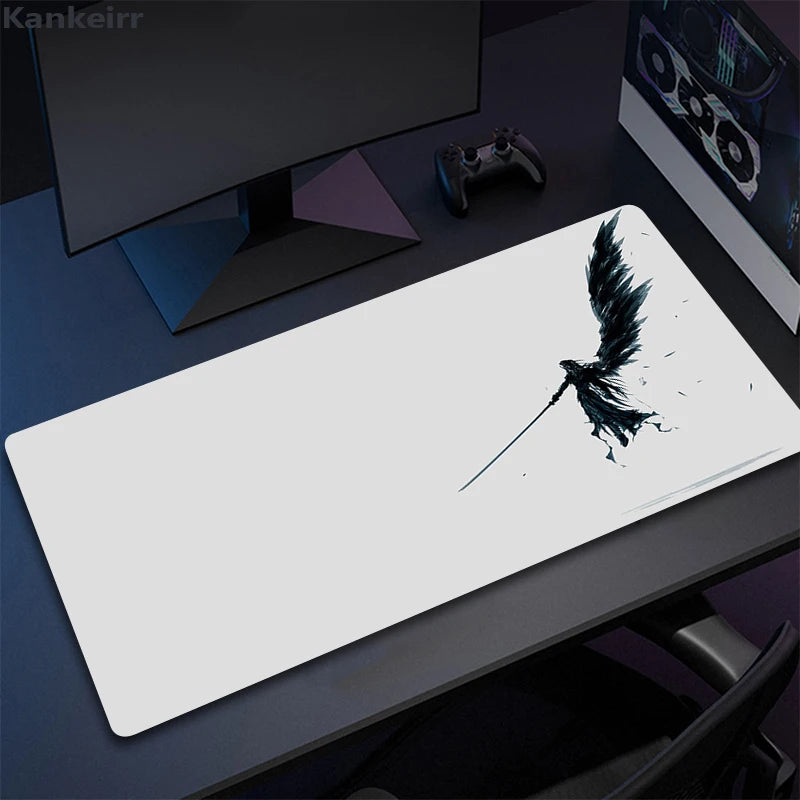 F-Final Fantasy Mouse Pad Gamer XL Large New Mousepad XXL keyboard pad Desk Mats Office Carpet Soft Computer Desktop Mouse Pad