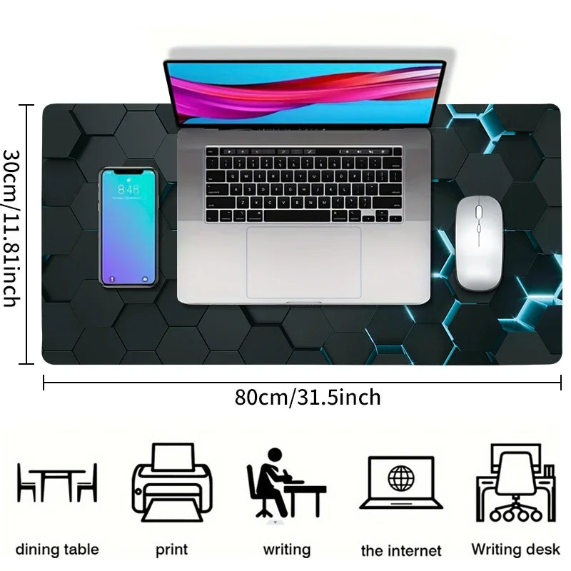 XXL keyboard mouse carpet Large Mouse pad anti-slip rubber gamer mouse mat laptop mousepad desk accessories for office gaming